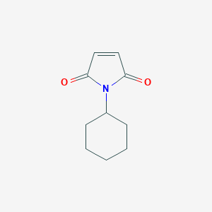molecular formula C10H13NO2 B155184 N-环己基马来酰亚胺 CAS No. 1631-25-0