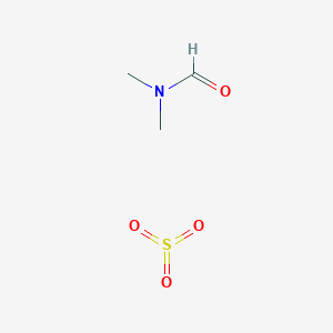 molecular formula C3H7NO4S B155185 N,N-dimethylformamide;sulfur trioxide CAS No. 29584-42-7