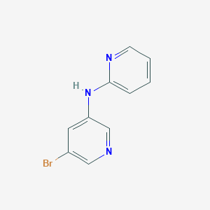 molecular formula C10H8BrN3 B15519324 N-(5-Bromopyridin-3-YL)pyridin-2-amine 