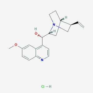 molecular formula C20H25ClN2O2 B155200 Quinidine hydrochloride CAS No. 1668-99-1