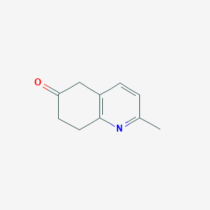 molecular formula C10H11NO B15520889 2-Methyl-5,6,7,8-tetrahydroquinolin-6-one 