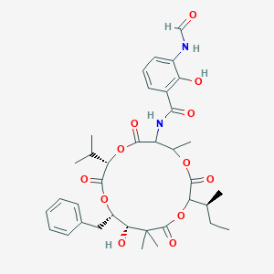 molecular formula C36H46N2O12 B015521 新抗霉素 CAS No. 22862-63-1