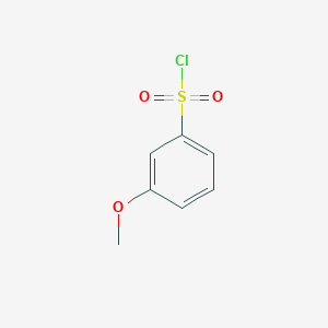 molecular formula C7H7ClO3S B155215 3-甲氧基苯磺酰氯 CAS No. 10130-74-2