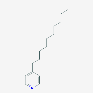 molecular formula C15H25N B155216 4-癸基吡啶 CAS No. 1815-99-2
