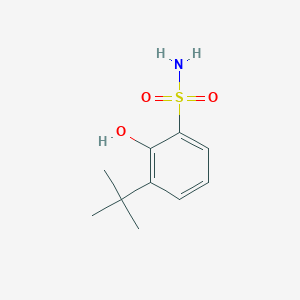 molecular formula C10H15NO3S B15521645 3-Tert-butyl-2-hydroxybenzenesulfonamide 