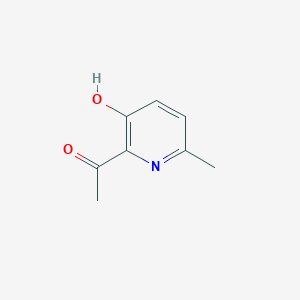 molecular formula C8H9NO2 B15521934 1-(3-Hydroxy-6-methylpyridin-2-YL)ethanone 