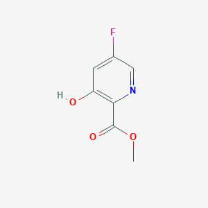 molecular formula C7H6FNO3 B15521965 Methyl 5-fluoro-3-hydroxypicolinate 