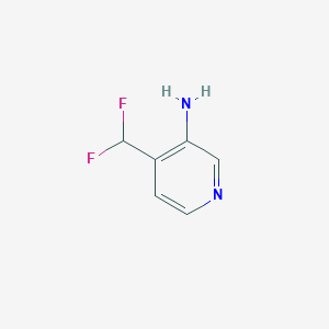 molecular formula C6H6F2N2 B15522189 3-Amino-4-(difluoromethyl)pyridine 