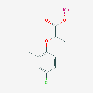 molecular formula C10H10ClKO3 B155226 Mecoprop-potassium CAS No. 1929-86-8