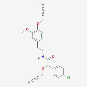 molecular formula C23H22ClNO4 B155232 Mandipropamid CAS No. 374726-62-2