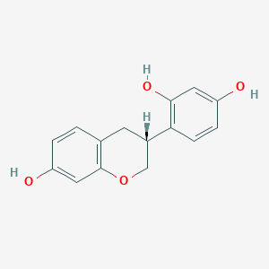 molecular formula C15H14O4 B15523264 Demethylvestitol, (R)- CAS No. 64190-84-7