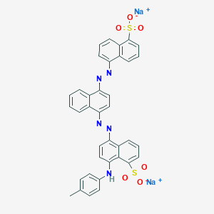 molecular formula C37H25N5Na2O6S2 B155234 Coomassie fast black g CAS No. 10142-78-6