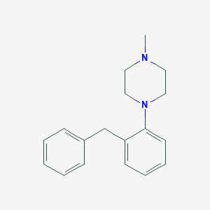 molecular formula C18H22N2 B155235 Sifaprazine CAS No. 131635-06-8