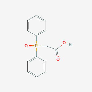 molecular formula C14H13O3P B155237 Diphenylphosphinylacetic acid CAS No. 1831-63-6