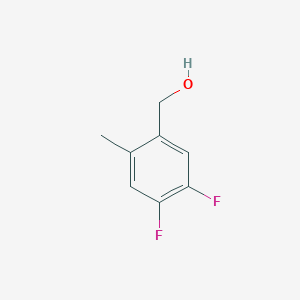 molecular formula C8H8F2O B15524056 (4,5-Difluoro-2-methylphenyl)methanol 