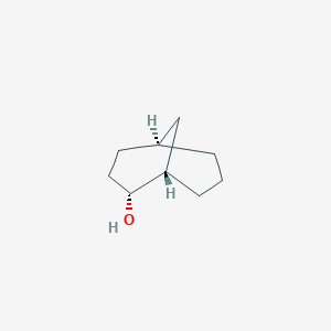 molecular formula C9H16O B155241 (1alpha,5alpha)-Bicyclo[3.3.1]nonan-2beta-ol CAS No. 10036-25-6