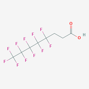 molecular formula C8H5F11O2 B155248 2H,2H,3H,3H-Perfluorooctanoic acid CAS No. 914637-49-3