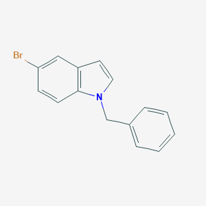 molecular formula C15H12BrN B155249 1-benzyl-5-bromo-1H-indole CAS No. 10075-51-1