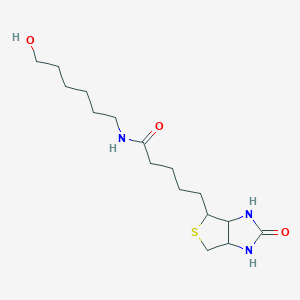 molecular formula C16H29N3O3S B15525502 6-N-Biotinylaminohexanol 