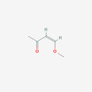 molecular formula C₅H₈O₂ B155257 4-Methoxy-3-buten-2-one CAS No. 4652-27-1