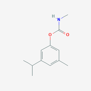 molecular formula C12H17NO2 B155259 Promecarb CAS No. 2631-37-0