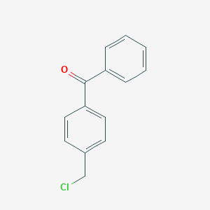 molecular formula C14H11ClO B015526 4-(Chloromethyl)benzophenone CAS No. 42728-62-1