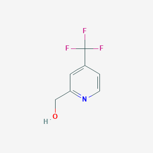 molecular formula C7H6F3NO B155269 (4-(Trifluoromethyl)pyridin-2-yl)methanol CAS No. 131747-46-1