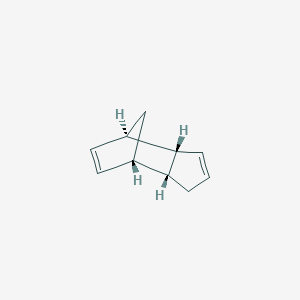 molecular formula C10H12 B155271 (1S,2R,6R,7R)-tricyclo[5.2.1.02,6]deca-3,8-diene CAS No. 1755-01-7