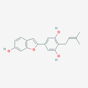 molecular formula C19H18O4 B155273 Moracin C CAS No. 69120-06-5