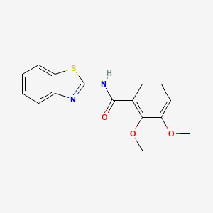 molecular formula C16H14N2O3S B15527477 N-(1,3-benzothiazol-2-yl)-2,3-dimethoxybenzamide 