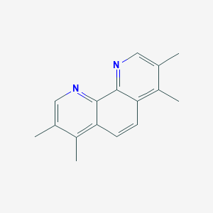 molecular formula C16H16N2 B155280 3,4,7,8-Tetramethyl-1,10-phenanthroline CAS No. 1660-93-1