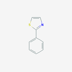 molecular formula C9H7NS B155284 2-Phenylthiazole CAS No. 1826-11-5