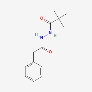 molecular formula C13H18N2O2 B15528400 N'-(2-phenylacetyl)pivalohydrazide 