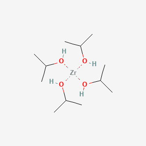 molecular formula C12H32O4Zr B15528578 Tetraisopropoxyzirconium 