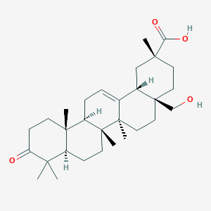 molecular formula C30H46O4 B15528744 28-Hydroxy-3-oxoolean-12-en-29-oic acid 