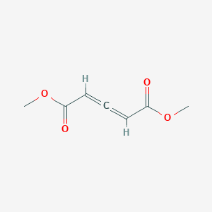 molecular formula C7H8O4 B155291 dimethyl-2,3-pentadienedioate CAS No. 1712-36-3