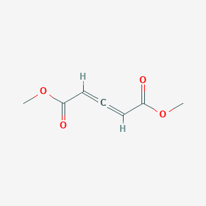molecular formula C7H8O4 B155291 Dimethyl 2,3-pentadienedioate CAS No. 1712-36-3
