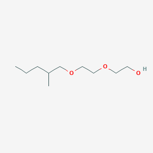 molecular formula C10H22O3 B155300 Ethanol, 2-(2-((2-methylpentyl)oxy)ethoxy)- CAS No. 10143-56-3