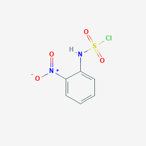 molecular formula C6H5ClN2O4S B15530212 N-(2-Nitrophenyl)sulfamoyl chloride 