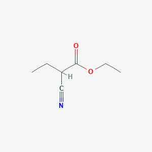 B155315 Ethyl 2-cyanobutanoate CAS No. 1619-58-5