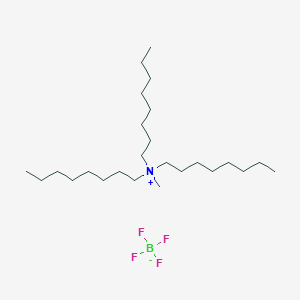 molecular formula C25H54BF4N B15531507 Tri-n-octylmethylammonium tetrafluoroborate 