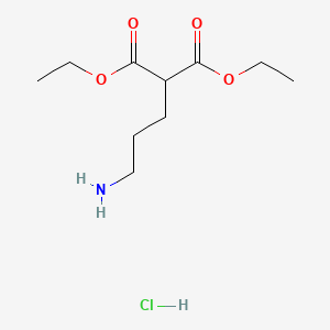 molecular formula C10H20ClNO4 B15531721 Diethyl 2-(3-aminopropyl)malonate HCl 