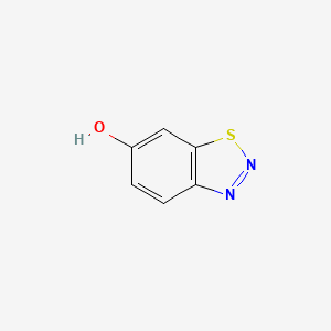 molecular formula C6H4N2OS B15531777 Benzo[d][1,2,3]thiadiazol-6-ol 