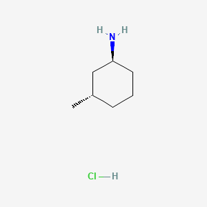 molecular formula C7H16ClN B15532073 trans-3-Methyl-cyclohexylamine HCl 