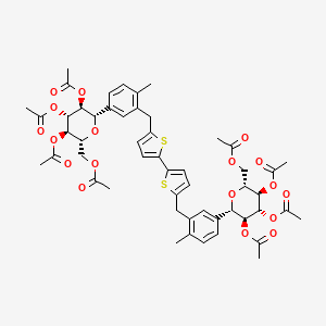 molecular formula C52H58O18S2 B15533142 HM-140_4ImpurityA 