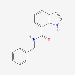 molecular formula C16H14N2O B15533192 N-benzyl-1H-indole-7-carboxamide 