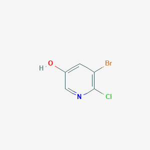molecular formula C5H3BrClNO B155333 5-Bromo-6-chloropyridin-3-ol CAS No. 130115-85-4