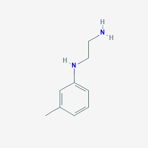 molecular formula C9H14N2 B15533361 N'-(3-methylphenyl)ethane-1,2-diamine 