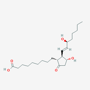 molecular formula C22H38O5 B155336 1a,1b-dihomo Prostaglandin E1 CAS No. 23452-98-4