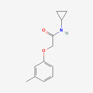 molecular formula C12H15NO2 B15533621 n-Cyclopropyl-2-(m-tolyloxy)acetamide 